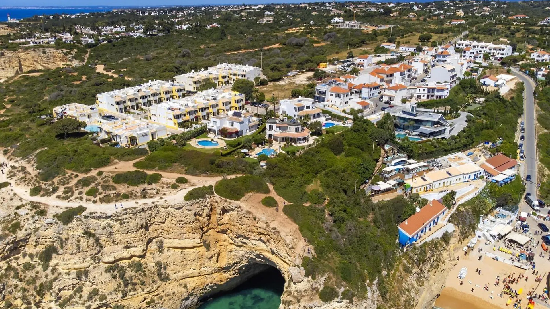 Nyaraló Townhouse Apartment In Benagil With View Portugália